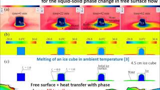 Talks about the application of LBM to phase transition in open channel [upl. by Irtimid]