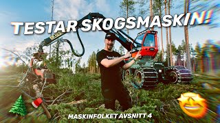 KAPAR TRÄD I SKOGEN 🌲🪓 Maskinfolket del 4 [upl. by Susannah]