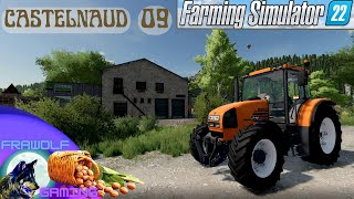 FS 22 🚜 CASTELNAUD 🏰🌰 ACHAT DUN RENAULT ARES 600  🐄🐮 EP9 [upl. by Server]