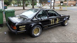 BMW E24 JPS  PURE SOUND w SIX THROTTLE BODIES  ITBs [upl. by Franklyn529]