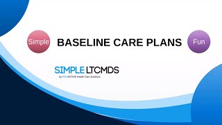 48 Hour Baseline Care Plans Skilled Nursing Facility Requirements [upl. by Timotheus]