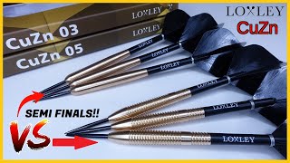 Loxley CuZn World Darts Championships Semi Finals  Model 03 vs 05 [upl. by Ylrbmik]