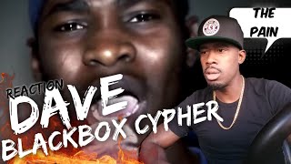 AMERICAN REACTS TO UK RAPPERS Dave  Blackbox Cypher [upl. by Schonfield]