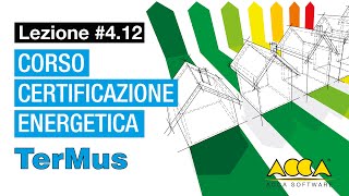 Corso Certificazione energeticaTerMusACCALez412 Stampa dellAPE [upl. by Docilu]