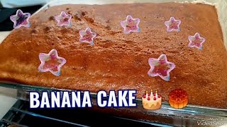 HOW TO COOK BANANA CAKE JEANY 🎂 🥮 🍥 [upl. by Namrac796]