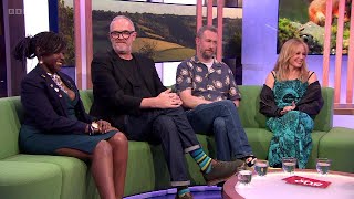 Kylie Minogue Greg Davies Alex Horne Maggie AderinPocock On The One Show 27092024 [upl. by Kenneth89]