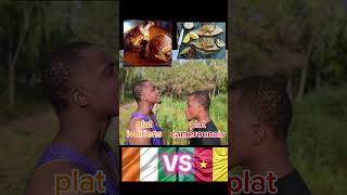 Plat ivoirien vs plat camerounais [upl. by Tupler614]