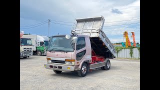 1992 Model Fuso Fighter Dumper 6D16 Engine [upl. by Yttak244]