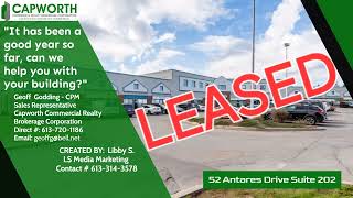 52 Antares Dr Suite 202 LEASED ‑ SHORT SM VID [upl. by Fosdick]