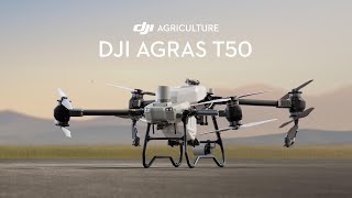 Meet DJI Agras T50 [upl. by Ahsihat]