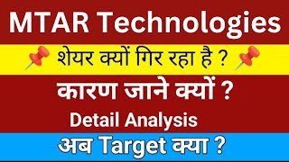 MTAR Technologies share latest newsmtar tech share analysismtar tech share target [upl. by Puff]