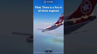 Give this plane crash a story… aviation planecrash airlines ￼ [upl. by Darmit]