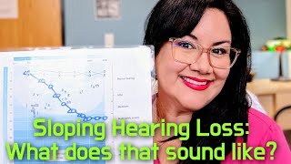 Hearing Speech With A Sloping Hearing Loss  High Frequency Hearing Loss  Hearing Loss Simulation [upl. by Perzan325]