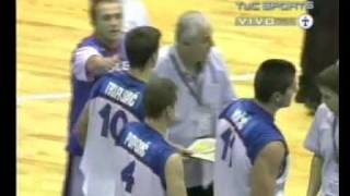 Darko Milicic vs Argentina 2006 World Championship group stage [upl. by Hunger94]