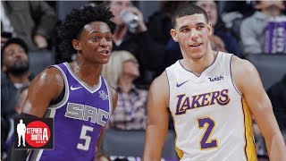 Lonzo Ball is no De’Aaron Fox – Stephen A  Stephen A Smith Show [upl. by Assirhc]