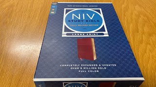 NIV Study Bible by Zondervan fully Revised Edition review [upl. by Zemaj61]