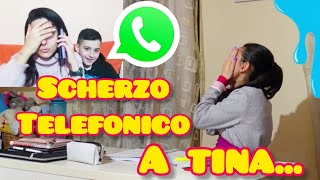 A CARNEVALE OGNI SCHERZO A VALE SCHERZO TELEFONICO A TINA CONDOMINIO ALLAGATO 😂 [upl. by Becht]