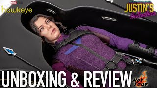 Hot Toys Hawkeye Kate Bishop Unboxing amp Review [upl. by Leahcimdivad]