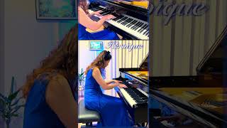 Heroic Polonaise in A♭ major Op 53 by Chopin❤️ Left hand Octaves piano practice [upl. by Peper]