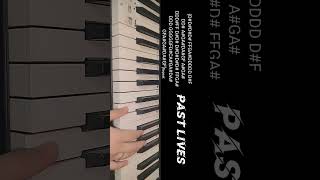 Sapientdream  Past Lives  Piano Tutorial [upl. by Nehte667]