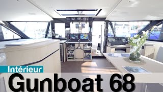 Gunboat 68 visite intérieure [upl. by Granger480]