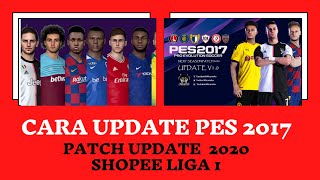 Main Shopee Liga 1 Musim 2020 di PES 2017 [upl. by Yanffit]