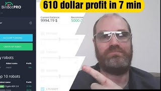 Binary Options Robot Made 610 dollar in just 7 min [upl. by Lavelle]