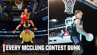 Every Mac McClung dunk from his backtoback NBA Dunk Contest wins 🏆  NBA on ESPN [upl. by Aruasor990]