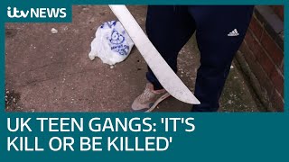 Machetewielding teen on gang life Its either kill or be killed  ITV News [upl. by Neibaf]