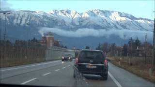 Passing the Flightline amp Driving to Aviano January 2016 Aviano Air Base [upl. by Nicolai]