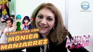 5 Preguntas con Mónica Manjarrez en Expo Animex 35 [upl. by Ateinotna193]