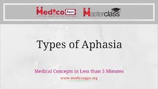 Aphasia or Speech Disorders  Types amp Causes [upl. by Pius]