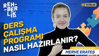 Ders Çalışma Programı Nasıl Hazırlanır  Rehberlik [upl. by Bundy]