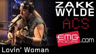 Zakk Wylde performs Lovin Woman live on EMGtv [upl. by Farly]