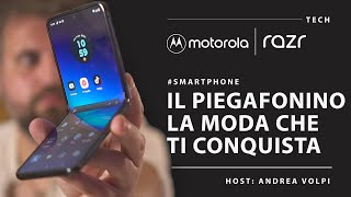 IL PIEGAFONINO la nuova moda con MOTOROLA RAZR 40 ULTRA [upl. by Willing118]