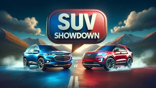 Chevrolet Traverse vs Ford Explorer [upl. by Alleahcim]