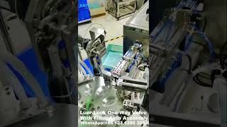 Luer Lock One Way Valve Automatic Assembly Machine Medical One Way Valve Assembly Machine ANTITECK [upl. by Katerine523]