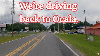 Enjoying the drive home  Ocala FL 2024 aroundocala floridaliving [upl. by Ashelman]