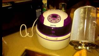 Video Review  Gourmia GTA1500 Air Fryer [upl. by Eveiveneg]