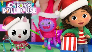 SO MANY Holiday Crafts with Gabby  GABBYS DOLLHOUSE TOY PLAY ADVENTURES [upl. by Eudo]