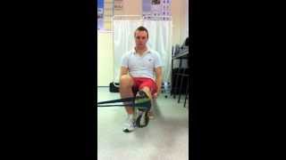 Prehabilitation  Ankle Dorsi Flexion Plantar Flexion Eversion Inversion With TheraBand [upl. by Edwine]