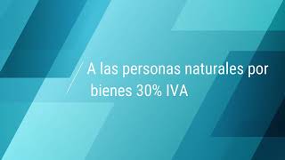 Porcentajes de retenciones de IVA sociedades y personas obligadas a llevar contabilidad – Ecuador [upl. by Ydarb]