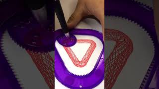 🔥 Viral Geometric Pattern Everyones Making TrendingArt spirograph [upl. by Evets]