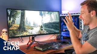 ASUS ROG PG35VQ Review  The Best GAMING Monitor in the World  The Tech Chap [upl. by Mialliw]