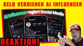 AI Influencer Erstellen und Geld Verdienen ohne dein Gesicht zu zeigen  Michael reagiert [upl. by Viole]