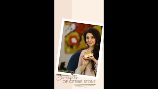 BENEFITS OF CITRINE STONE  DR JAI MADAAN [upl. by Ycnalc651]