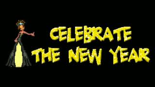 2025 Happy new year clock countdown fireworks Comic Funny video Gifs and Wallpapers [upl. by Fulbert]