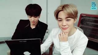 Eng Sub Jimin amp Jungkook old Vlive from 2017 [upl. by Akena]