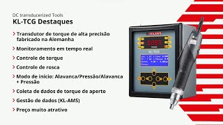 Kilews  O Controlador KLTCG Sistema de Controle de Torque de Alta Precisão Industria [upl. by Akilat]