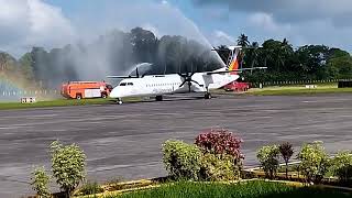 Welcome Philippine Airlines to Ozamiz Airport Cebu to Ozamiz Route [upl. by Lenka]